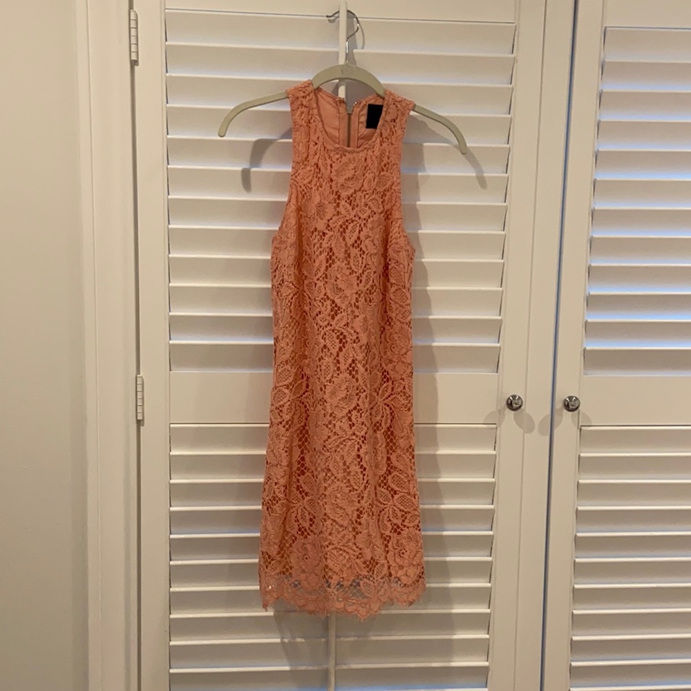 NBD (Revolve) Pink Lace Mini Dress Size XS